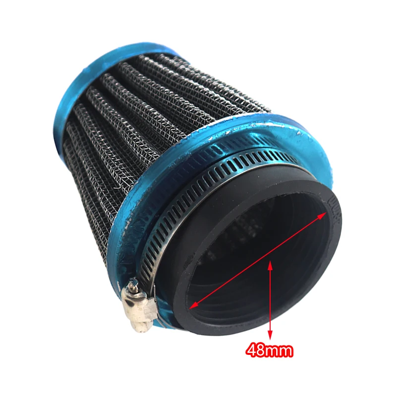 28mm 48mm 52mm 54mm 60mm Motorbike Air Filter Cleaner For 110cc 125cc 150cc 250cc 450cc Motorcycle ATV Dirt Bike Engine image 6