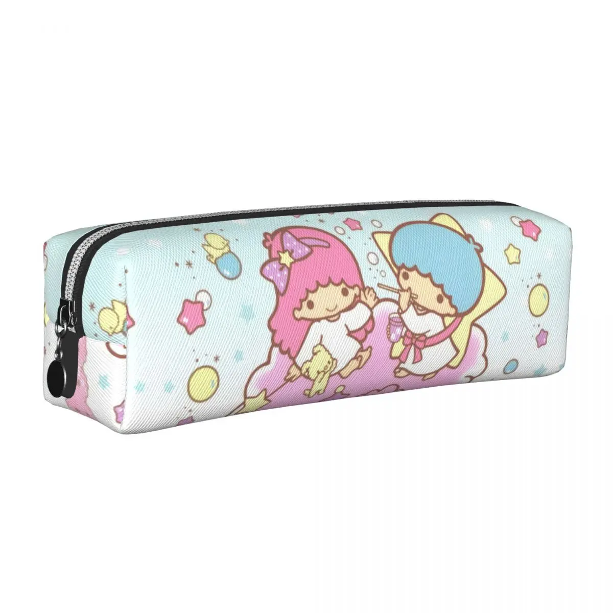 

Lovely Little Twin Stars Cartoon Anime Pencil Case Pencilcases Pen Kids Large Storage Bags Students School Gift Stationery
