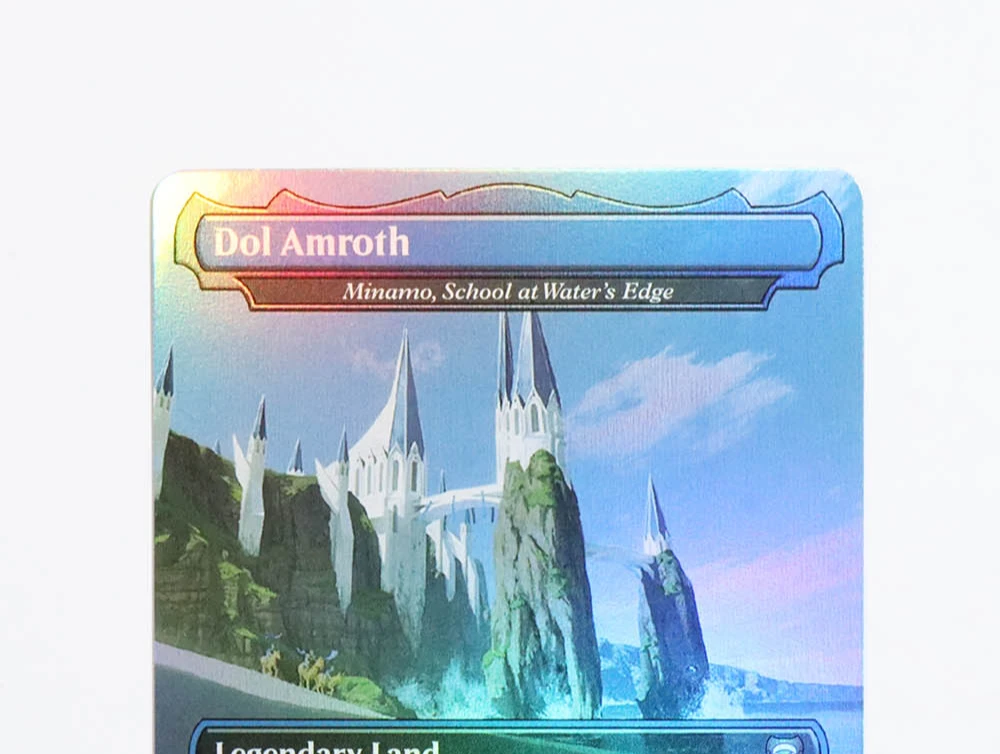 Dol Amroth(Minamo, School at Water's Edge) TCG Magical Proxy Cards Game Quality Proxy Gathering Board Playing Game Trading Cards