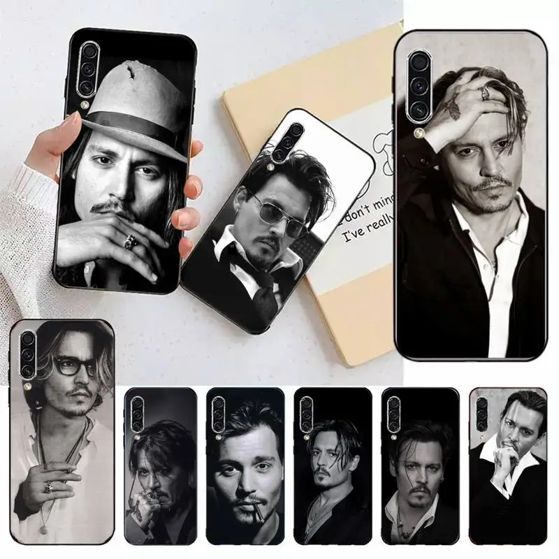 Johnny Depp actor Phone Case For Samsung galaxy A S note 22 52 21 20 53 51 71 12 13 10 32 50 fe s ultra plus