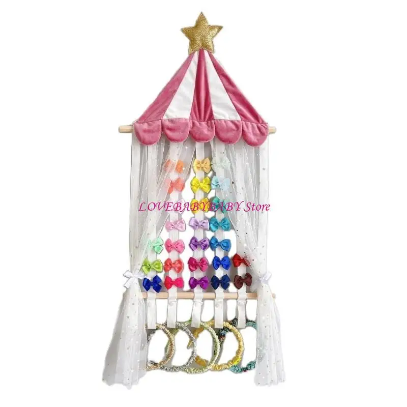 

Convenient Baby Girl Headband Holder Stylish Litle Girl Headband Display Storage 4XBC