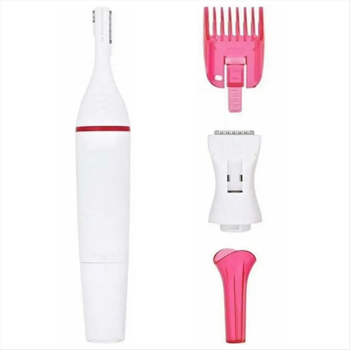 Perfect Fit 5 in 1 Electric Epilator for Women Hair Remover Shaver for Eyebrow Underarm Bikini Leg Depilador Feminino