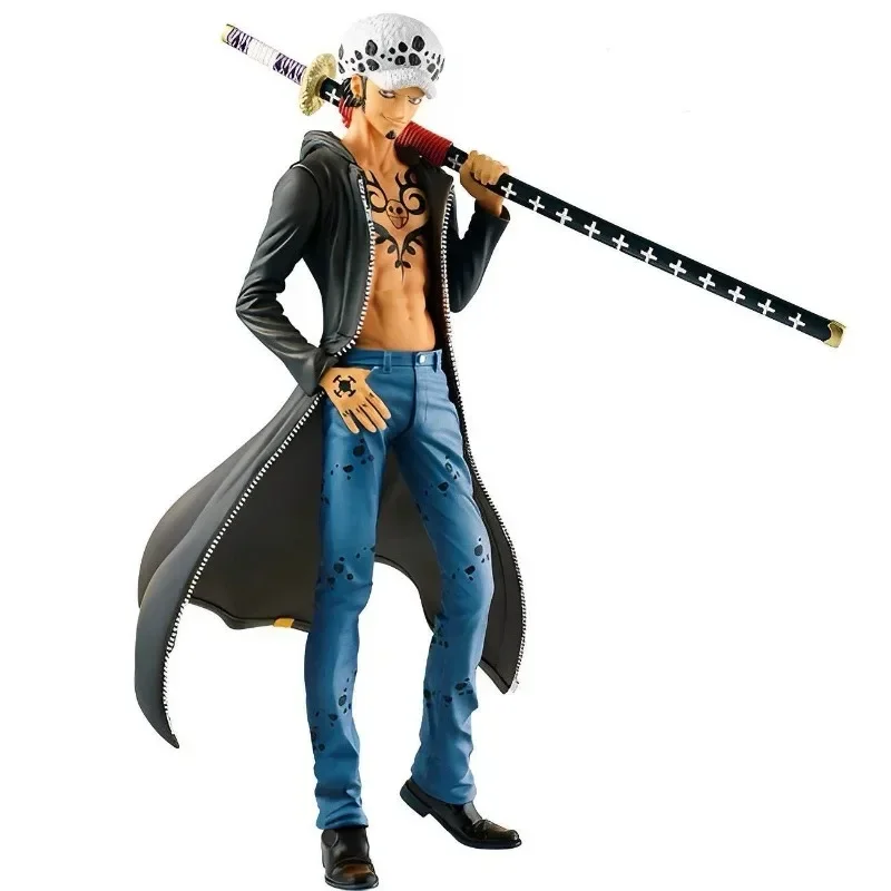 

Оригинальная аниме-модель BANPRESTO TRAFALGAR.LAW Ichiban KUJI, анимационный персонаж, экшн-игрушка, подарок на день рождения