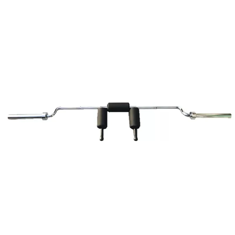 Squat safety bar lift deadlift weight bar U-shaped safety bearing fitness equipment