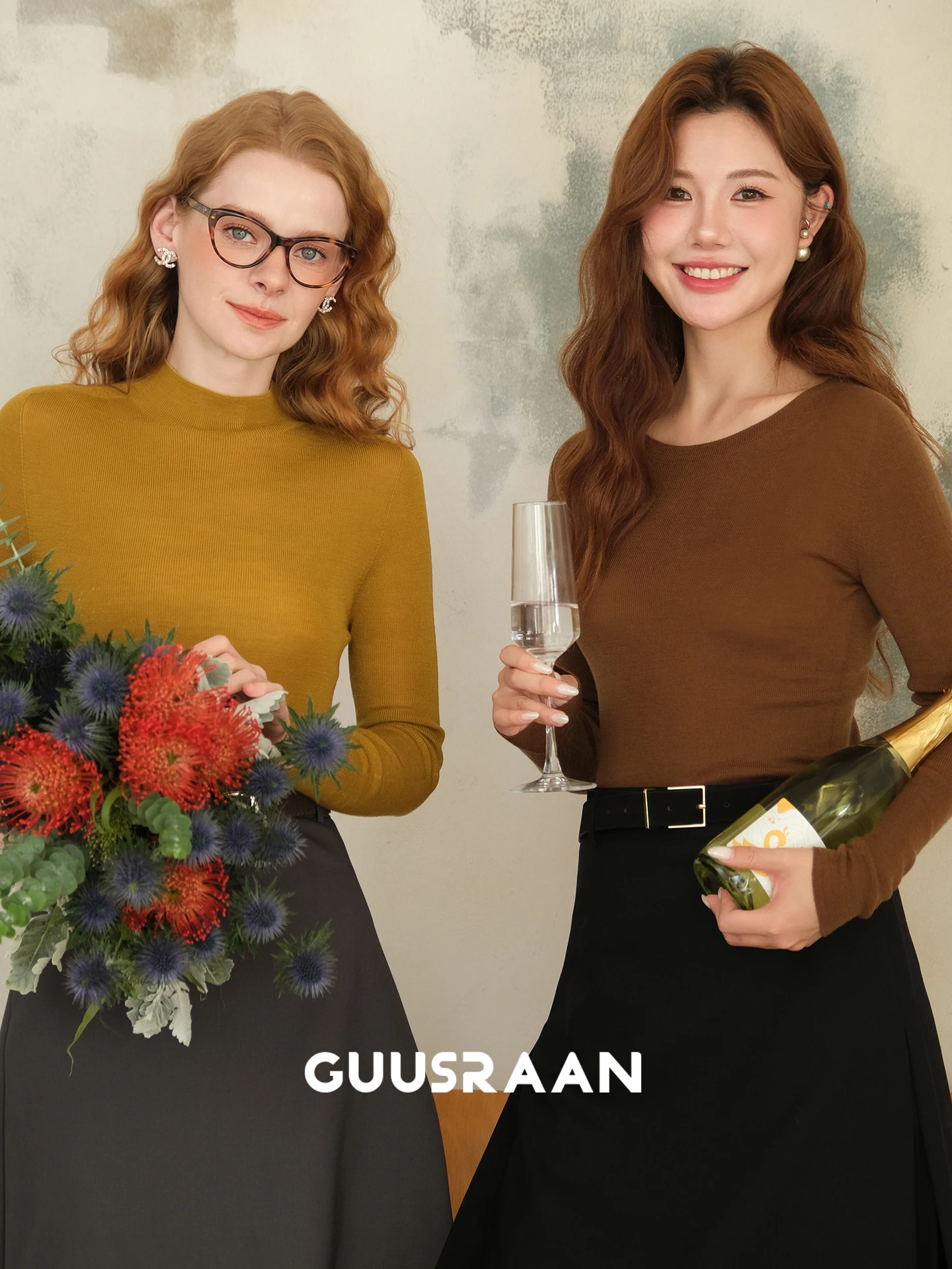 

Cloud Velvet Soft Skin 00 Wool Base irt Women's Sl Inteated 60 Stitches Long Sve round Ne Knitted Sweater