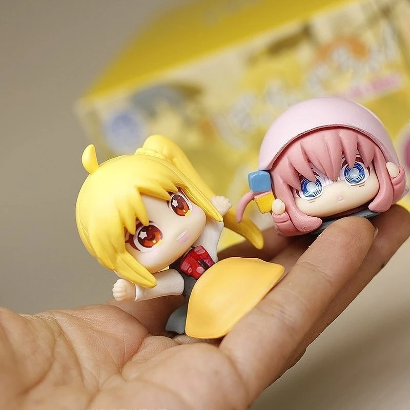 BOCCHI A ROCA! Gashapon brinquedos ijichi nijika kita ikuyo yamada ryo gotoh hitori anime q versão figura modelo ornamentos brinquedos