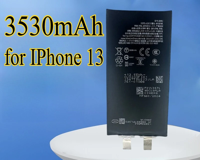 

3530mAh Mobile Phone Lithium Battery Suitable for IPhone 13 High-capacity Battery Durable and Long-lasting Battery
