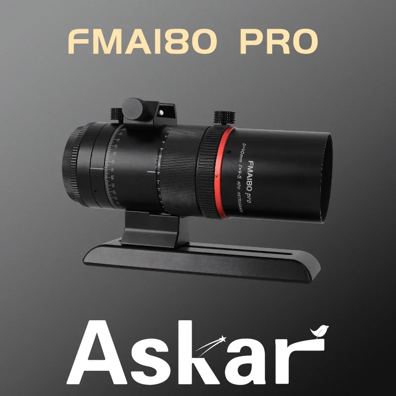 Askar FMA180 Pro 40Mm F/4.5 Sextuplet Apo Lens / Guidescope / Astrograph # FMA180-Pro (New Product Launch)