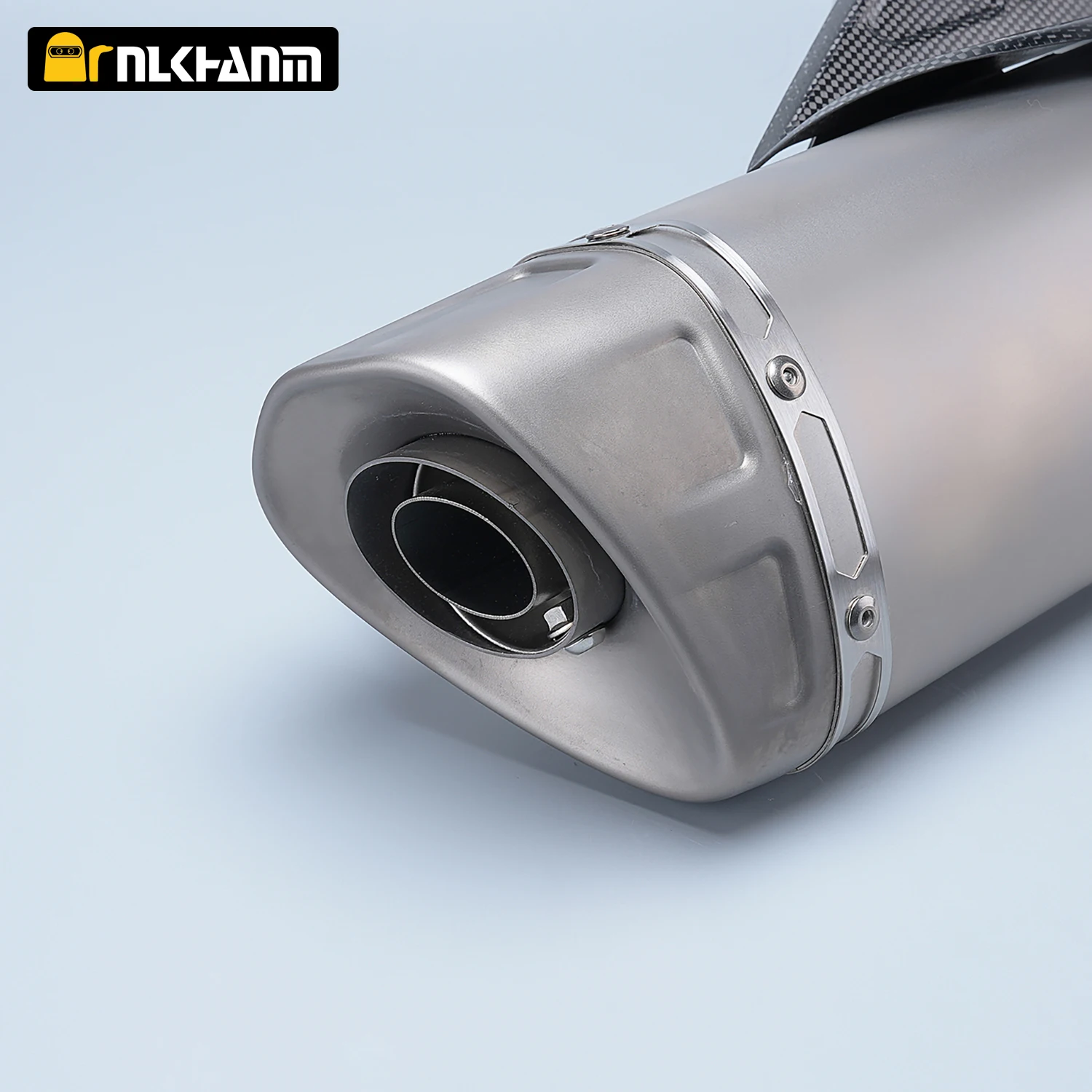 لتعديل نظام عادم الدراجة النارية YZF R1/R1M AK Ti. كاتم صوت سبيكة أصلية 54 مم لياماها YZF R1/R1M