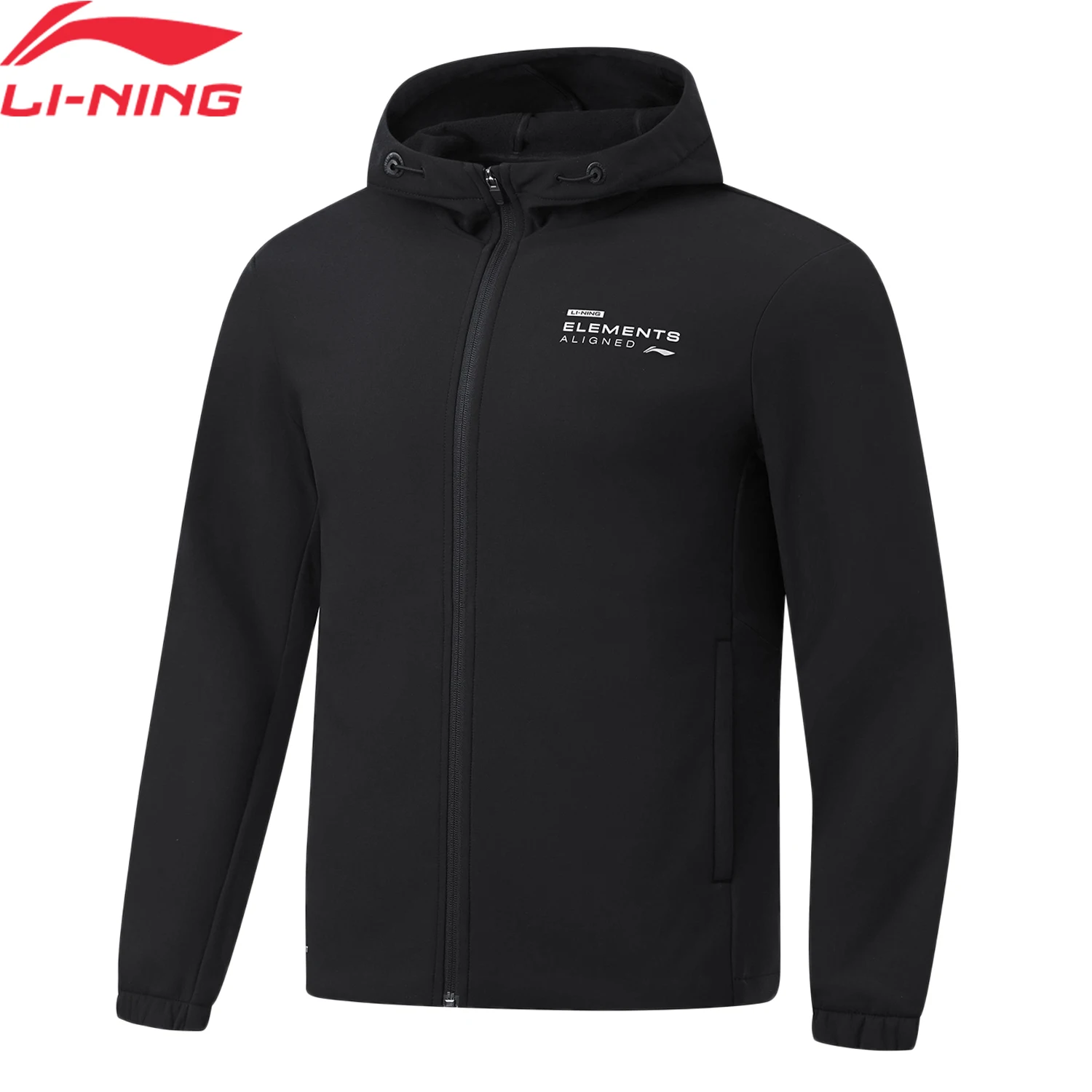 Li-Ning Men GYM Training Hooded Windbreaker AT PROOF SMART 84%Polyester 16%Spandex Regular Fit Comfortable Sports Jacket AFDT635