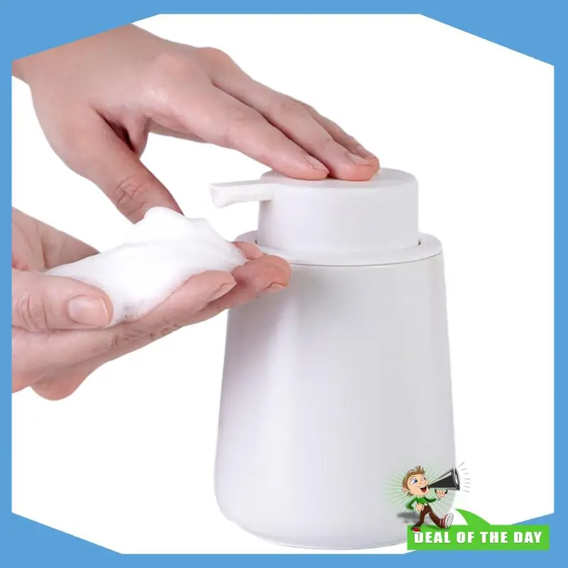 

24-часовой дозатор мыла, 400 мл, дозатор пенного мыла с головкой, дозатор мыла для рук