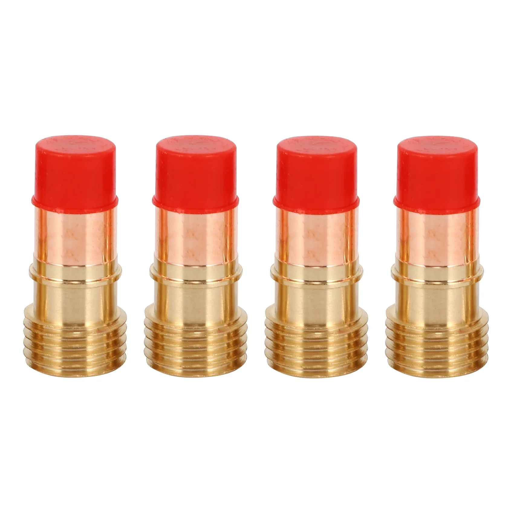 B50C TIG Welding Torches Stubby Gas Lens Collets Alumina Nozzles Back Cap Kit For SR WP 17 18 26 Series 16Pcs