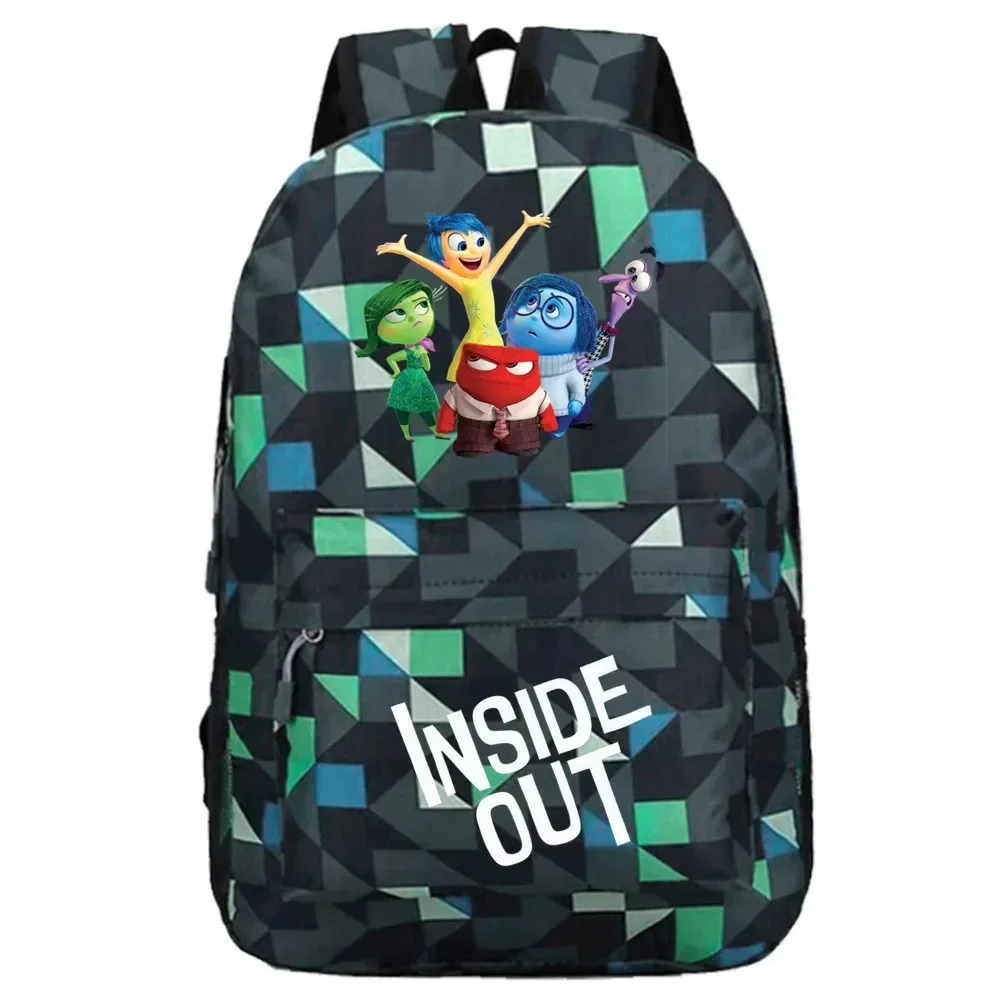 

Disney Inside Out Bags 3D Printing Cartoon Primary and Secondary School Students Backpack Satchel Pen Bag Kids Stationery Gifts