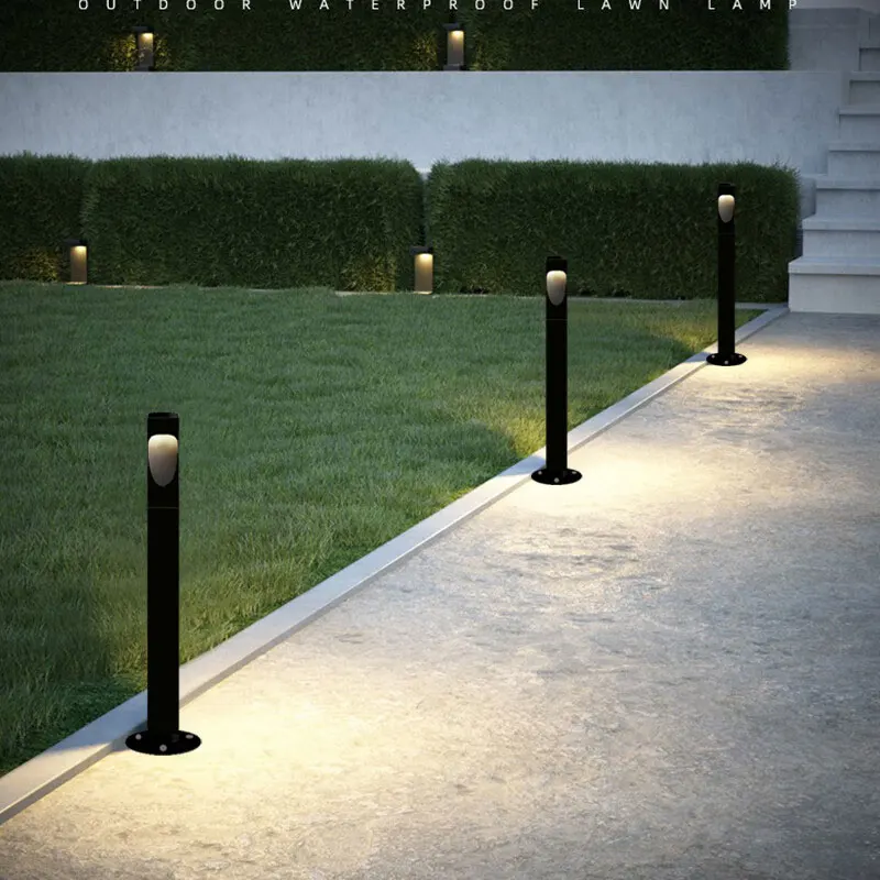 Imagem -05 - Impermeável Led Lawn Light Pátio Minimalista Paisagem Criativa Villa Garden Paisagem Criativa