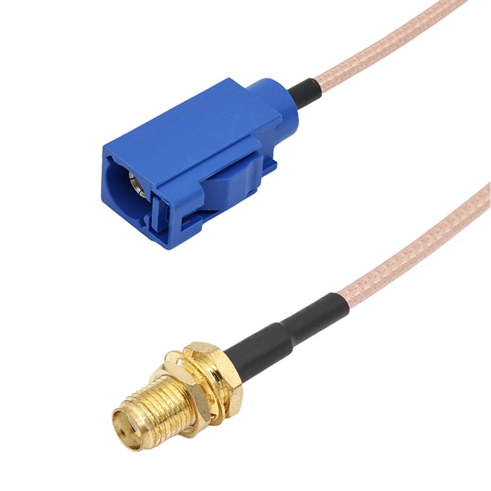 10cm Fakra C To SMA Female Connector Coaxial Cable RG316 Fakra C To SMA Female Jumper Cable Pigtail Cable Coaxial Pigtail Cable