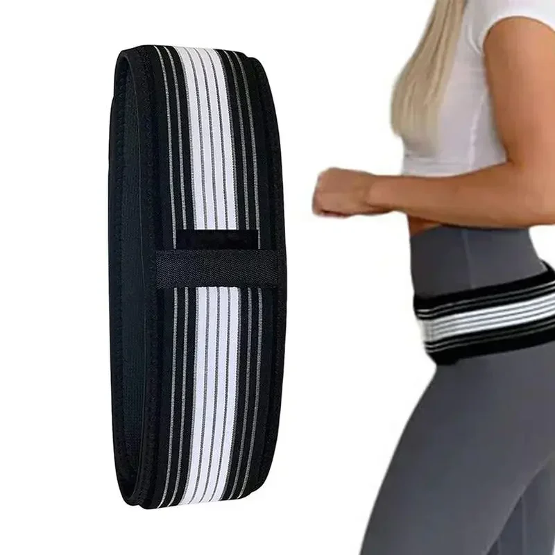 109cm/140cm Sacroiliac Hip Belt Adjustable Hip Support Belt Non-Slip Pelvic Support Belt Breathable Tailbone Protector Belt