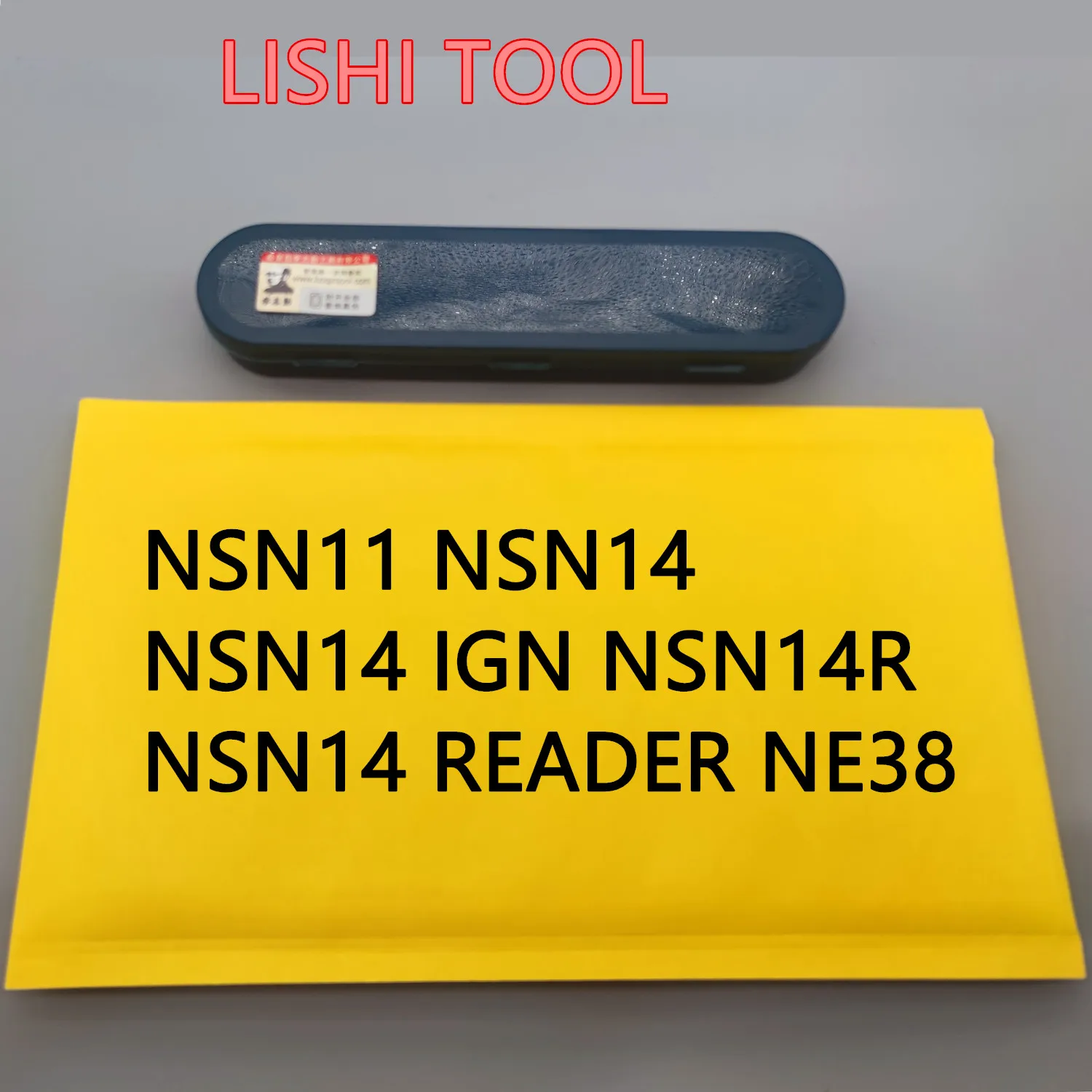 

Инструменты LISHI: NSN11, NSN14, NSN14 IGN, NSN14R, NSN14 READER, NE38 для Nissan