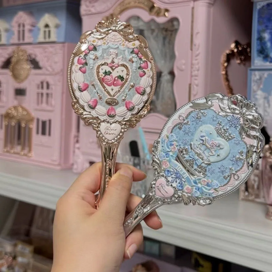 Flower Knows 10th Anniversary Cushion Hair Brush Rococo-Inspired Detangling & Styling Brush for Vanity & Travel Hair Comb