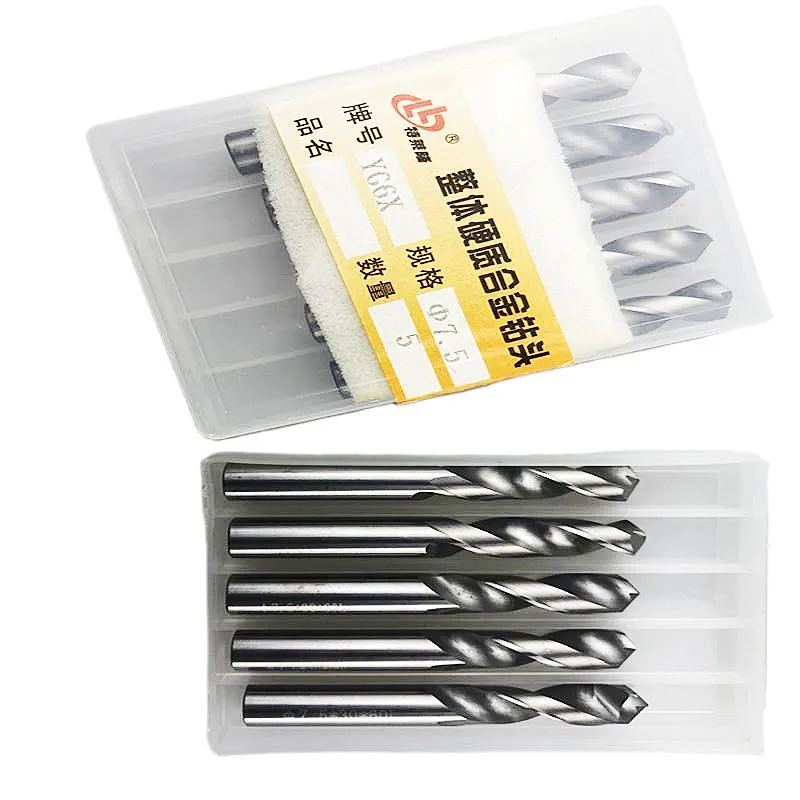 1 szt. Wiertło węglikowe YG6X 1-20mm, wiertło ze stopu węglika wolframu z prostym trzpieniem, wiertło spiralne do ciasta. — zdjęcie 5