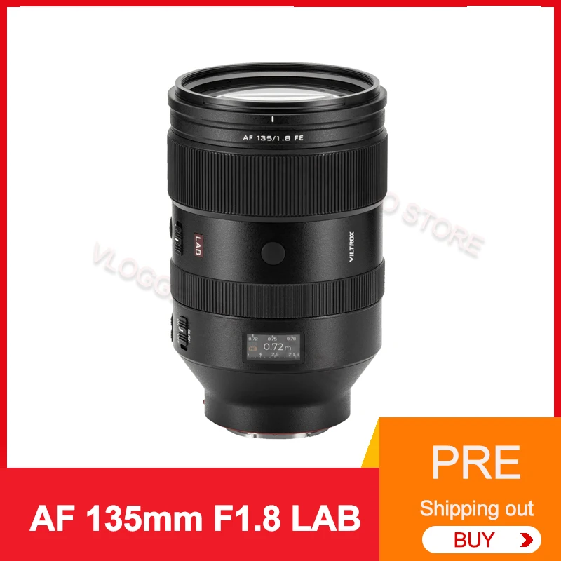 Viltrox AF 135mm F1.8 LAB FE Camera Lens LAB Full-Frame Lens for Sony E-Mount Master Macro Photography For ZV-E1 A7M4 A7C2 7RM3