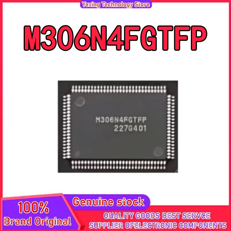 

M306N4FGTFP QFP-100 микроконтроллер IC MCU чип 100% новый оригинал на складе