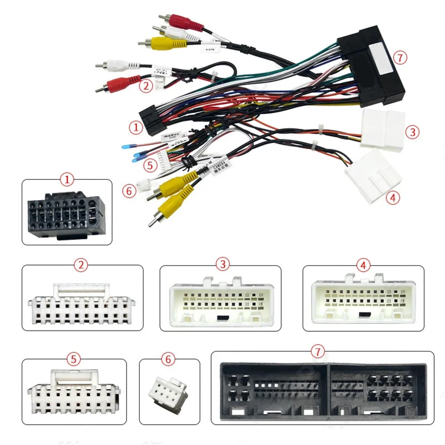 Câblage stéréo de voiture SFP avec boîtier Canbus, amplificateur petpour Hyundai Elantra, SantaFe, feast 45, K3, Sportage, Sorento Spdif, 16 broches