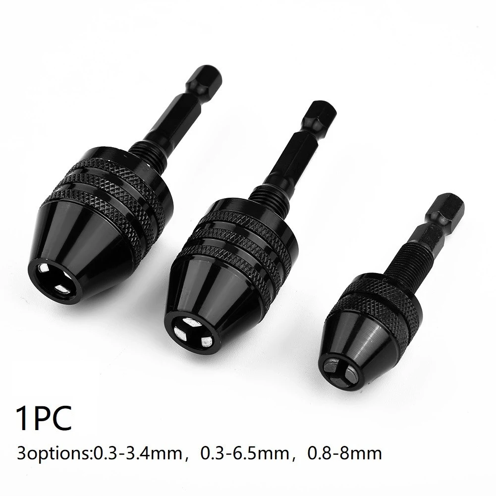 Cordless Power Screwdriver Hex Shank Power Screwdriver Accessory Adapter Bit Chuck Conversion Converts Design Fit