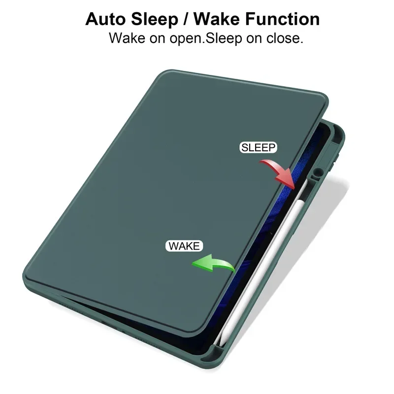 غطاء دوار 360 درجة لهاتف Xiaomi Pad 7 Ultra 14 بوصة 2025 حافظة مغناطيسية من الأكريليك الخلفي Funda مع حامل قلم رصاص حافظة لوحية