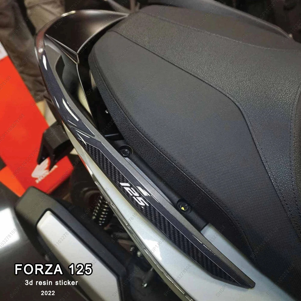 

Motorcycle Handle Protection Stickers Decorative Decal For Honda Forza 350 125 2022-2025 Limited Edition 3D Epoxy Resin sticker
