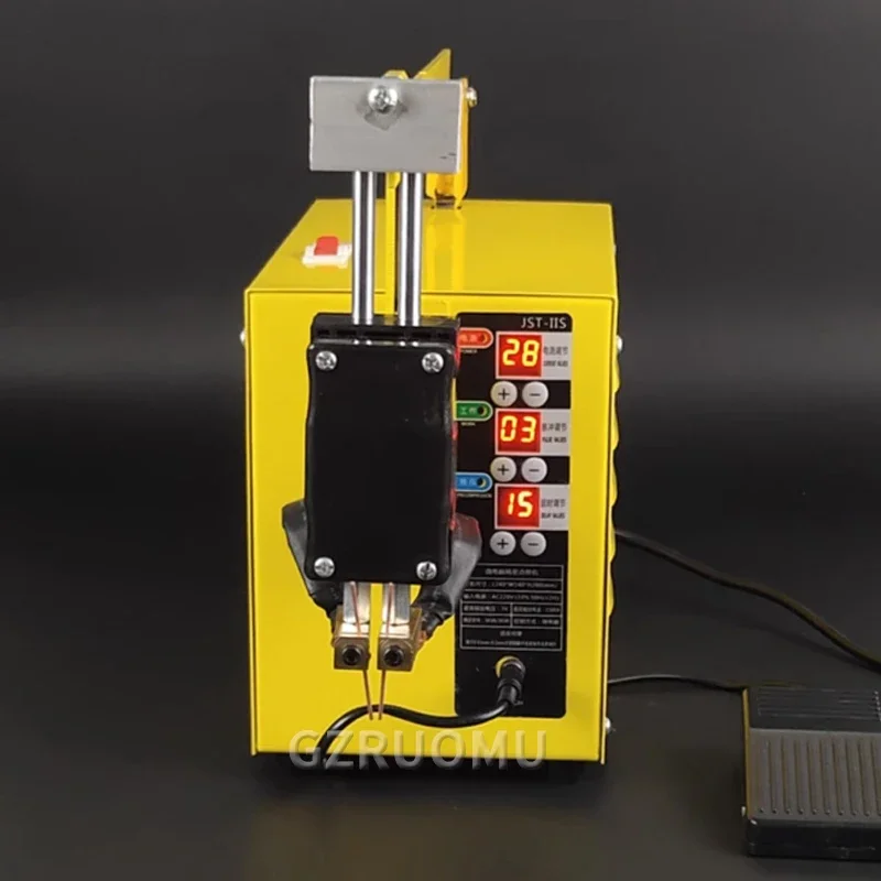 JST-VI nouvelle mise à niveau de la machine de soudage par points 5KW haute puissance 18650 batterie au lithium précision soudeuses par points automatique soudage à pédale