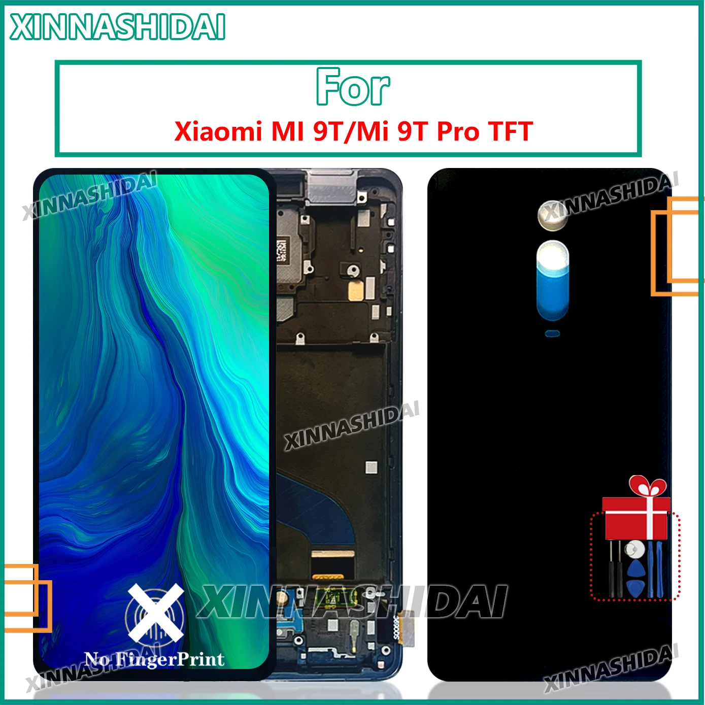 

Test For Xiaomi MI 9T Mi 9T Pro LCD Display Touch Screen Digitizer Assembly Repair Replacement
