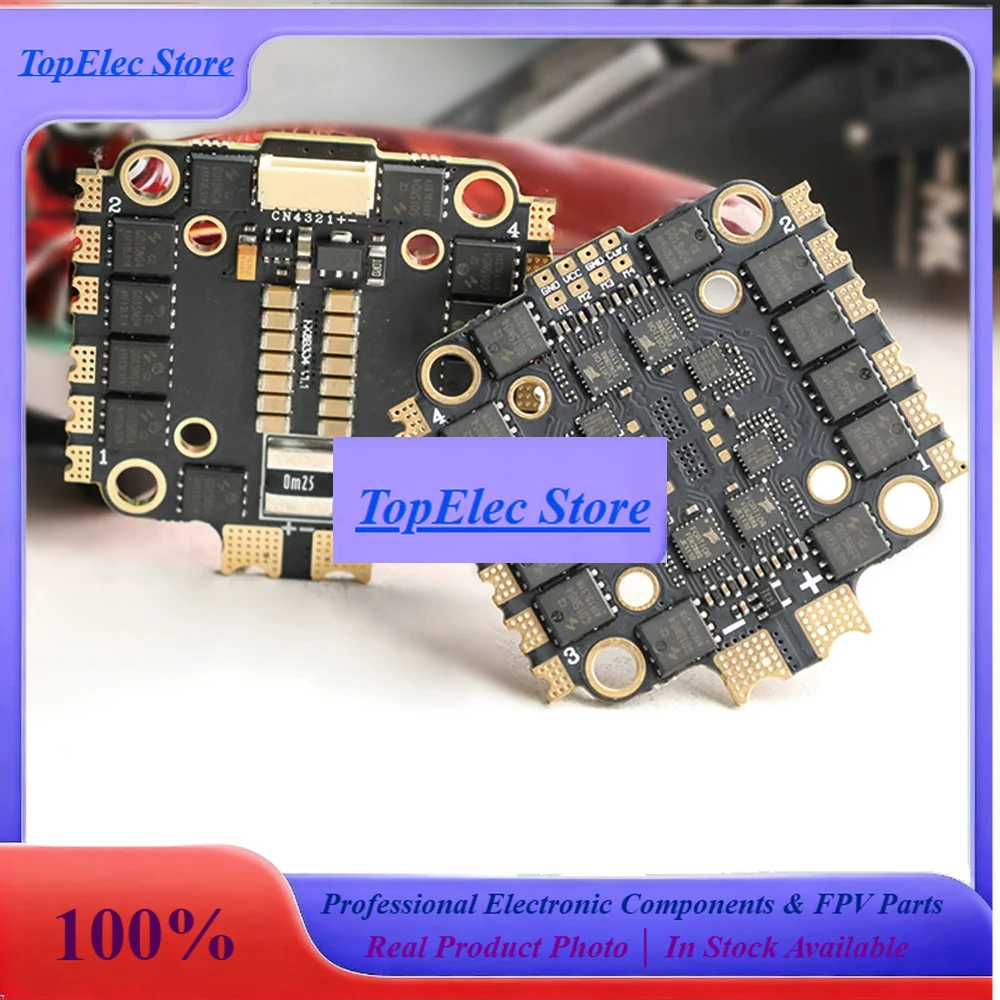 TopsHAKRC BLS 50A 4in1 ESC 2-6S Is Suitable For 20mm /30.5mm Mounting Hole FPV Freestyle Racing Drone