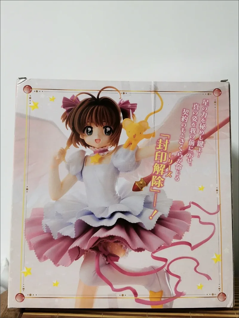 Card Captor Kinomoto Sakura Artfx Anime Figure Model Dolls Figurines Lovely Girl Decorative Collectible Adult Christmas Toy Gift