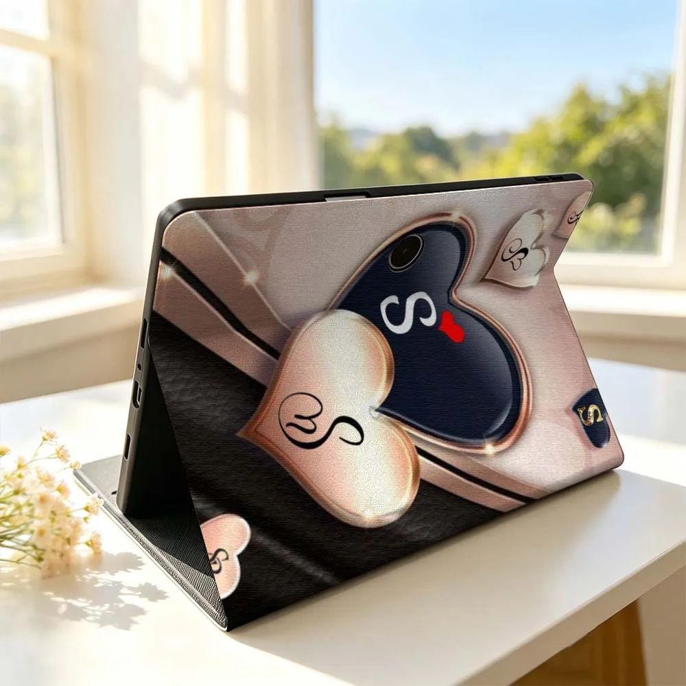 Cartoon Heart Music Note Symbol For OPPO VIVO IQOO OnePlus Realme Pad 3 Pro 13 12.1 11.61 11.4 10.36 11 inch Tablet Case Soft