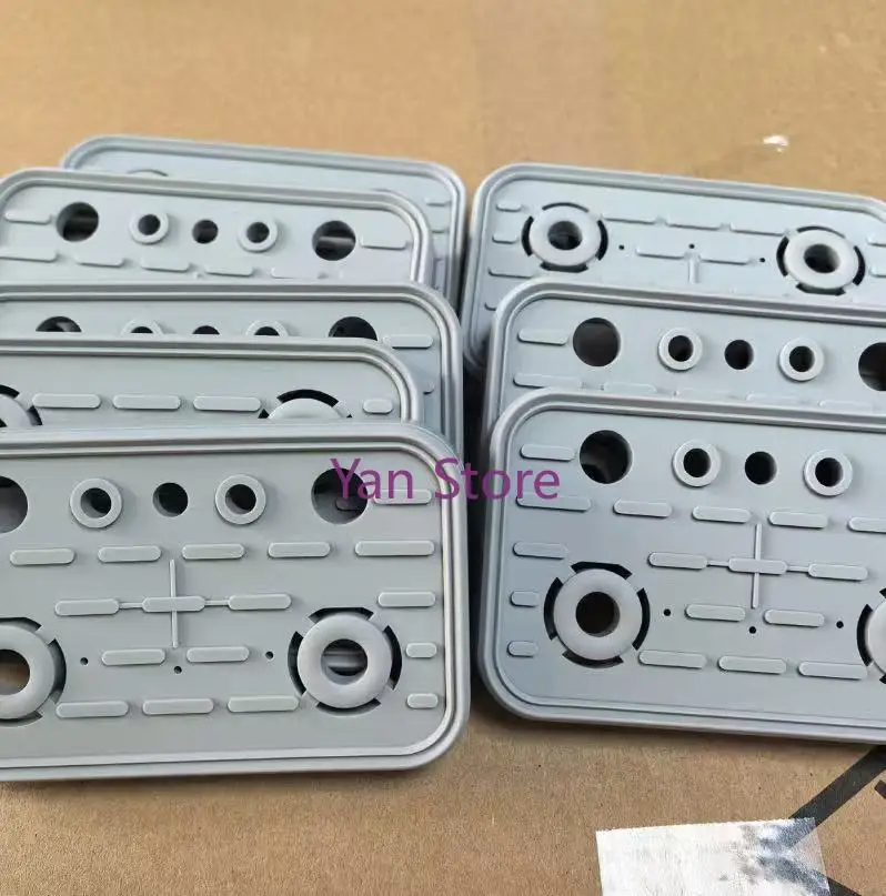 5 peças 125*75*17mm weeke homag ptp160 centro de usinagem cnc almofada de vácuo capa de sucção placas de substituição de borracha superior 4-011-11-0196