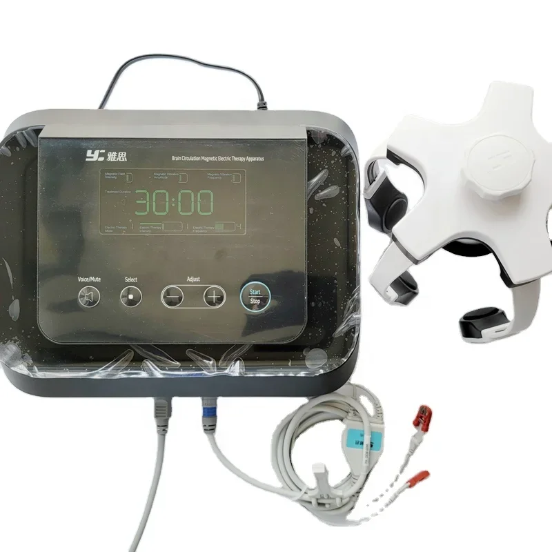 

30mt English Parkinson Stroke CP Polio Brain Disease Electrotherapy Repetitive Transcranial Magnetic Stimulator rTMS TDCS FNS
