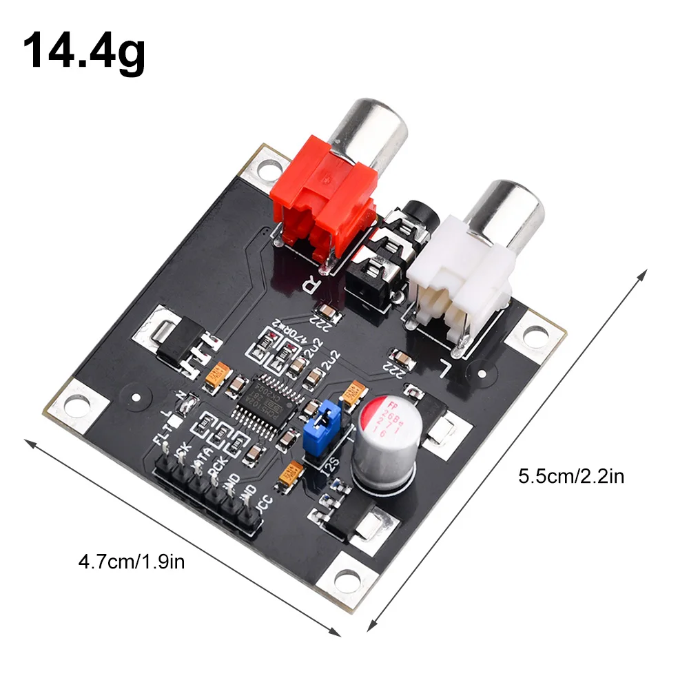 PCM5102 DAC Decoder I2S Player Assembled Board 32Bit 384K Beyond ES9023 PCM1794 Decoder Board Module For Raspberry Pi