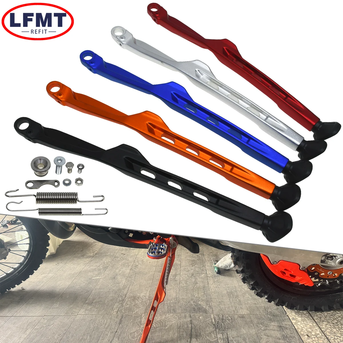 

Motorcycle Kickstand Side Center Stand For KTM 300 EXC 350 EXCF 150 250 EXC XCW XC XCF XCFW 2024-2025 For Husqvarna TE TX FX FE