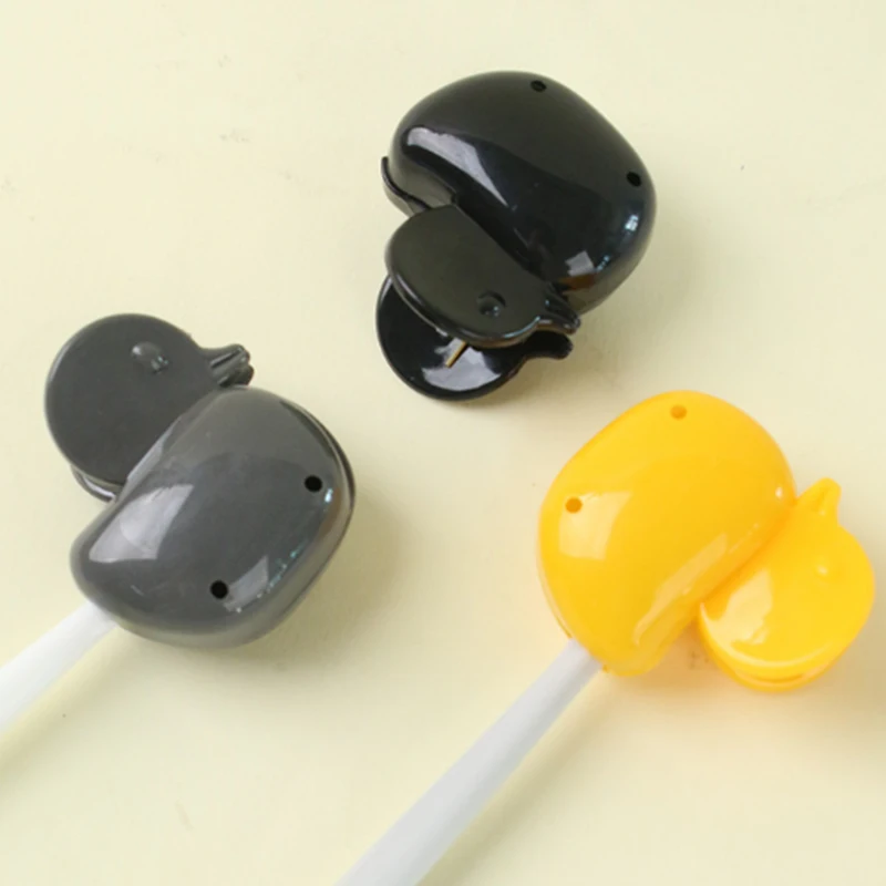 เป็ดผู้ถือแปรงสีฟันReusable. แปรงสีฟันProtectorแบบพกพาแปรงพับClip-On Capสําหรับหัวแปรงสีฟัน