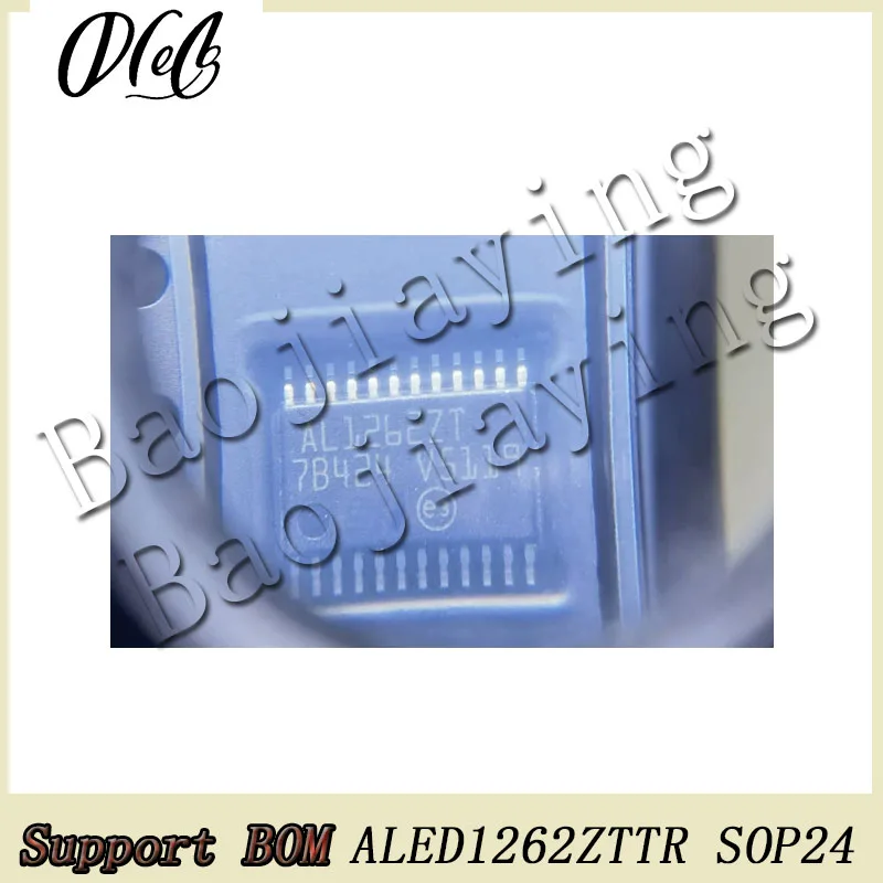 5PCS/Lot ALED1262ZTTR MARK AL1262ZT TSSOP24 LED Drive For Automotive Power Management