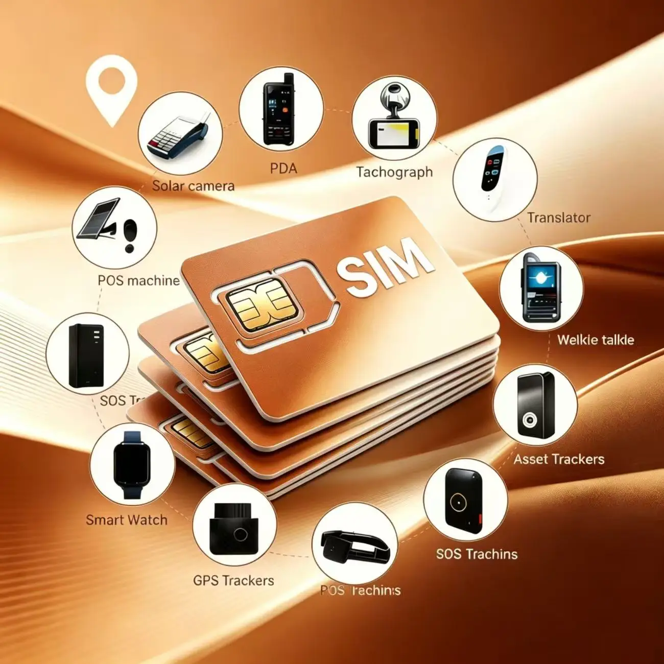 Imagen 6: Tarjeta SIM para Rastreador GPS, Compatible Universalmente con Sudamérica, Tamaño Desmontable 3 en 1, GPS para Automóvil Multimodelo