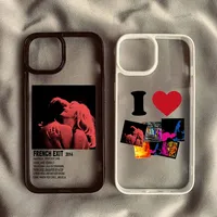 Retro TV Girl Posters Phone Case For iPhone 15 14 16Pro Max 13 12Mini 11 XR XS X 7 8Plus Hot Singer Shockproof Hard Cover Fundas