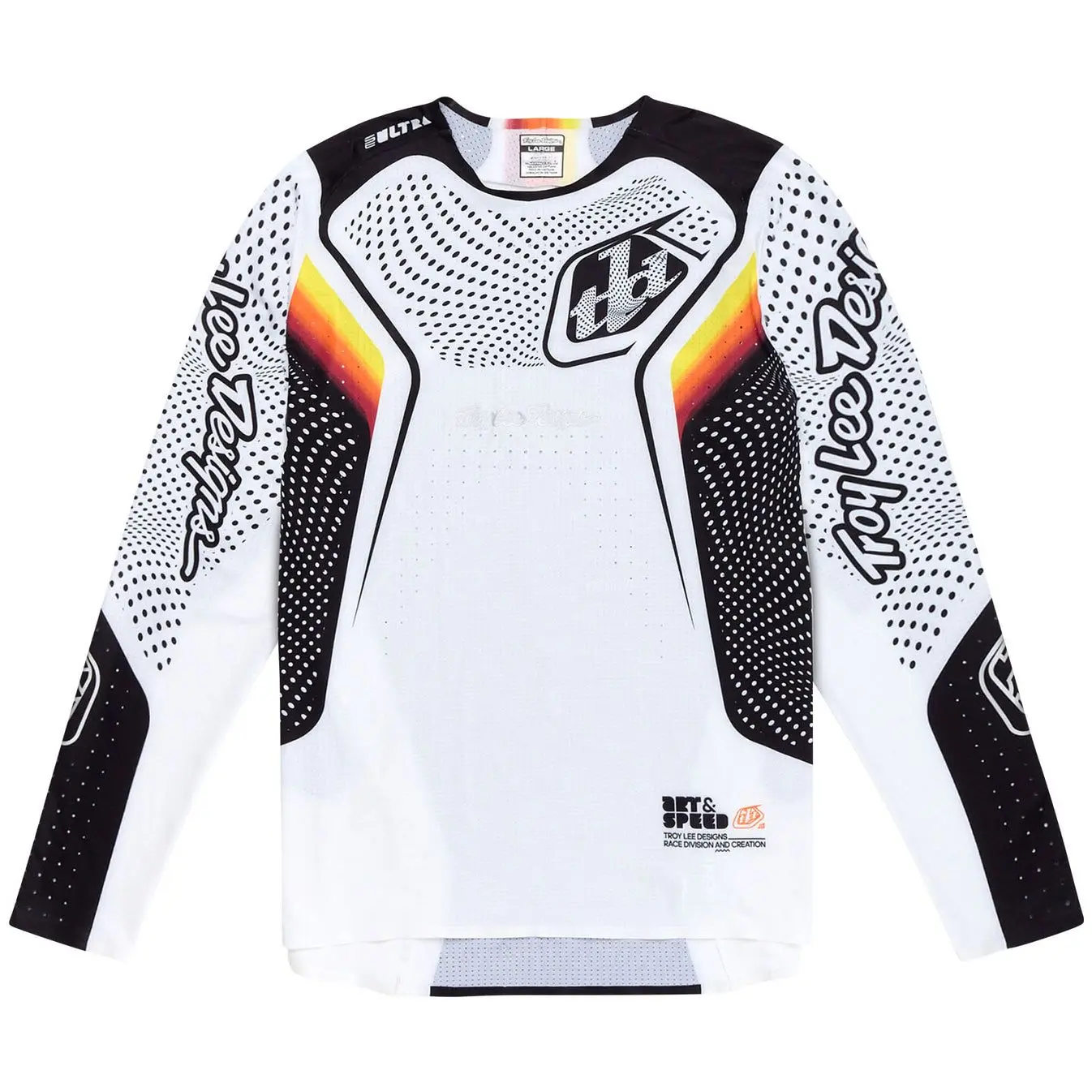 2026 Neues Kinder-Motorradtrikot „Fuel Desert Rider“ im Vintage-Stil – schnelltrocknendes, atmungsaktives Langarmshirt für Outdoor-Fahrten – Detail 8