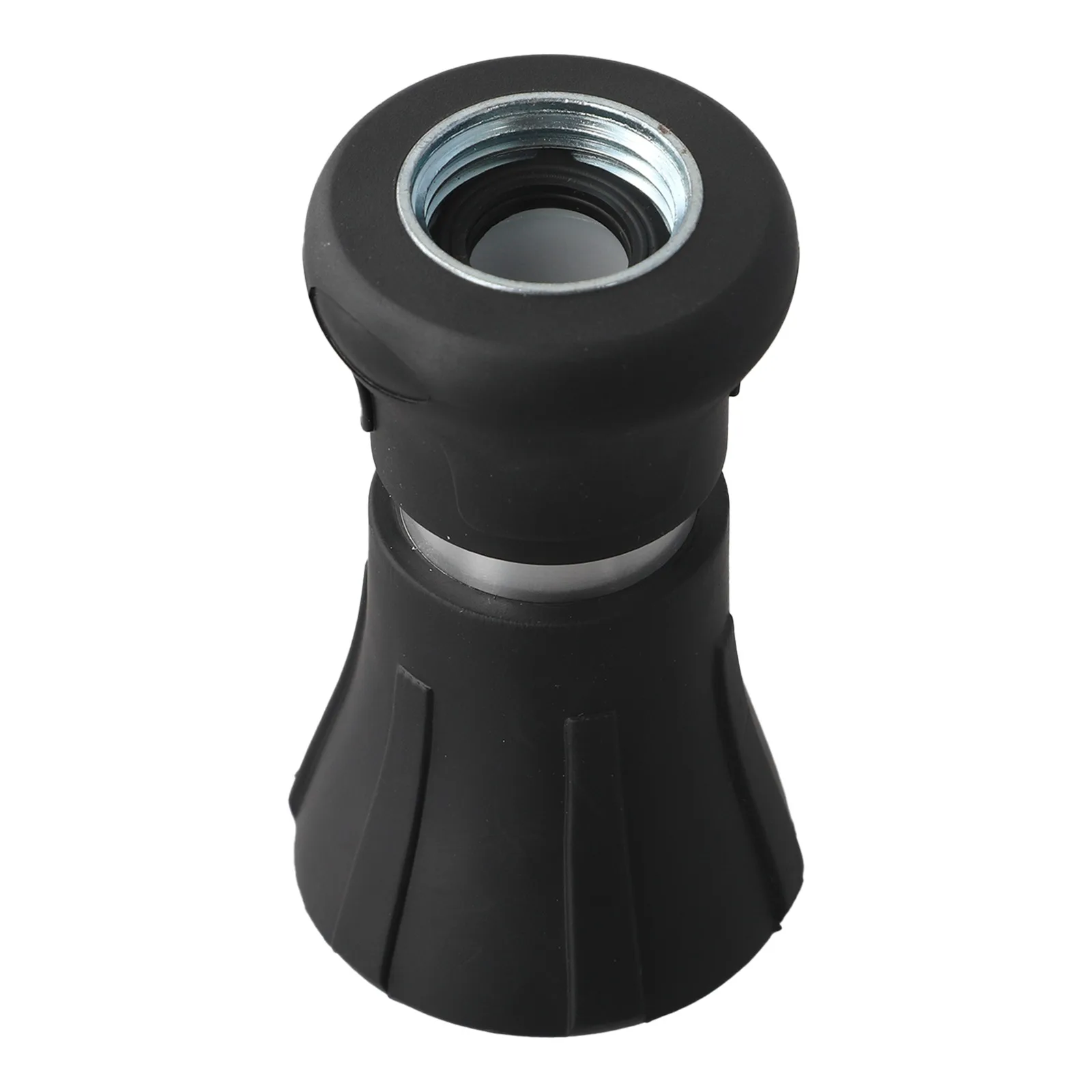 

Leak Proof Garden Hose Nozzle with Soft Rubber Grip Adjustable Water Stream for Efficient Cleaning and Maintenance Tasks