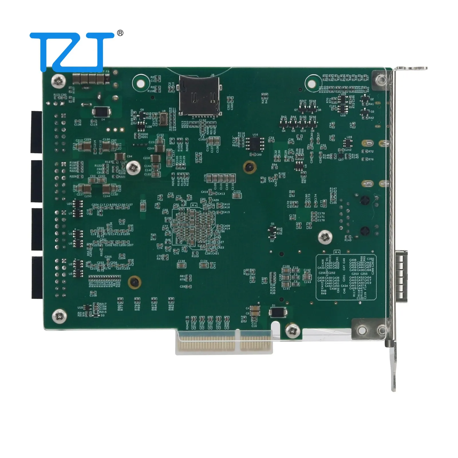 TZT XCKU5P Development Board FMCPCIE3.0 H-DMI-compatible 100G Gigabit Ethernet for FPGA Development