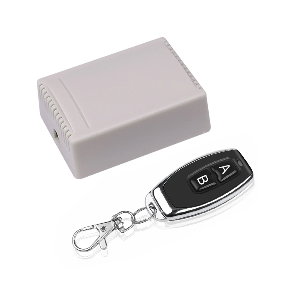 433MHz 2 Channel Remote Control Learning/Copy Cloning Duplicator Key Wireless RF Transmitter Electric Garage Door Controller