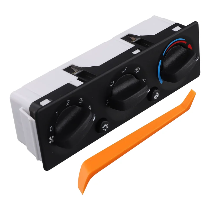 لوحة تحكم HVAC لـ Peterbilt 337 348 389 Q21-6119 مفتاح لوحة التحكم في درجة الحرارة مفتاح التحكم في تكييف الهواء المتردد #4