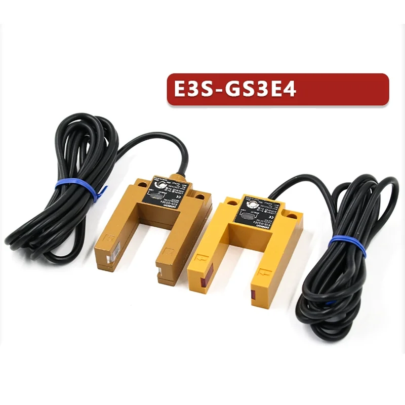 Elevator U-shaped photoelectric switch E3S-GS3E4 flat layer sensor GS30E4 three-wire sensor GS3B4 four-wire