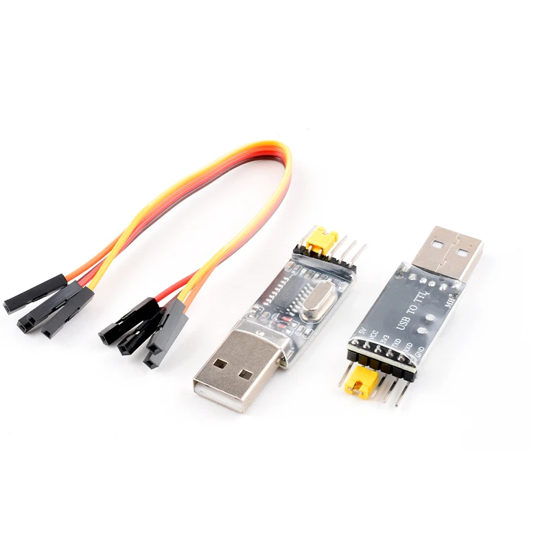 Snvi CH340G USB-zu-TTL-Konverter UART-Modul 3.3V 5V Schalter USB-TTL-Seriell-Adapter Downloader mit DuPont-Kabel für STC ESP8266 – Detail 3