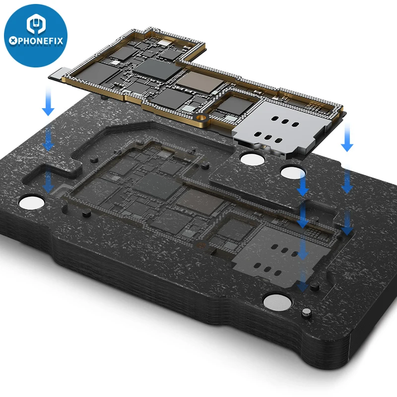 Qianli Middle Layer Frame Fixture for iPhone X to 13Pro Max Motherboard BGA Reballing Tin Planting Fixture Holder